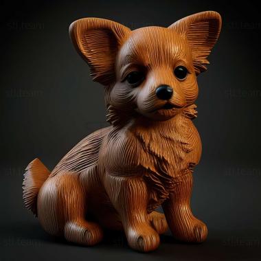 3D model Russian toy dog (STL)